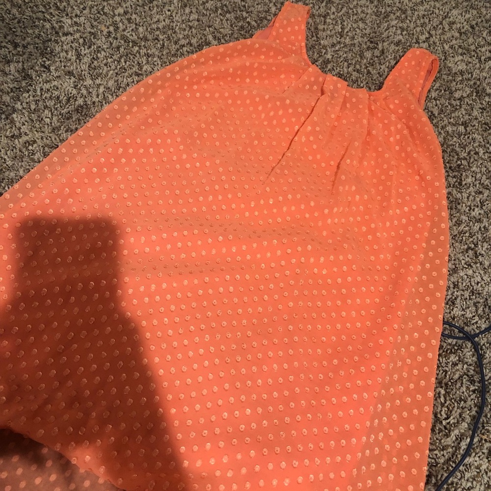 Coral dress